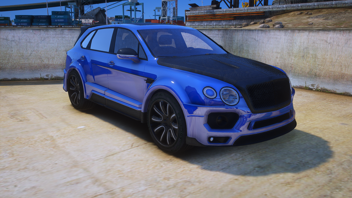 (Debadged) Bentley Bentayga Mansory