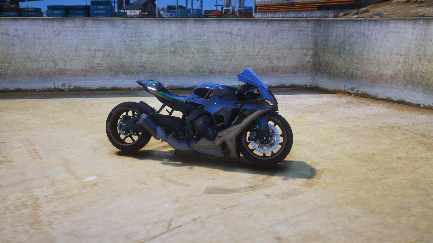 (Debadged) 2020 Yamaha R1 Slammed and Stretched