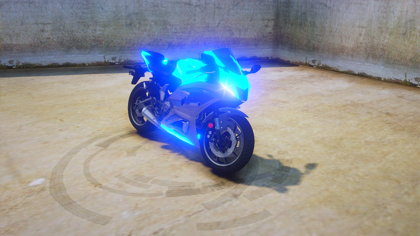 (Debadged) 2021 Yamaha YZF R7 Glowing