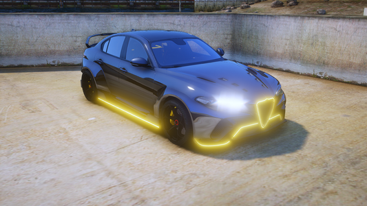(Debadged) Alfa Romeo Giulia 2021 Animated Light