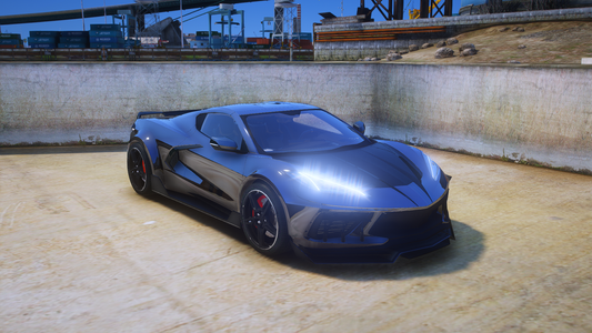 (Debadged) 2020 Chevrolet Corvette C8 Stingray