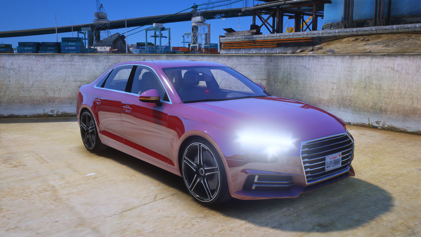 (Debadged) 2017 Audi A4 Quattro