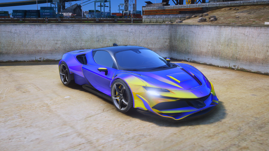 (Debadged) 2020 Ferrari SF90