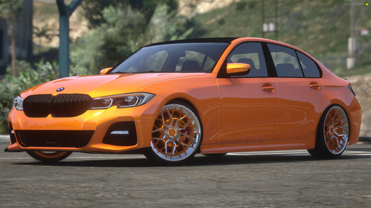 BMW 330i G20 with Speakers