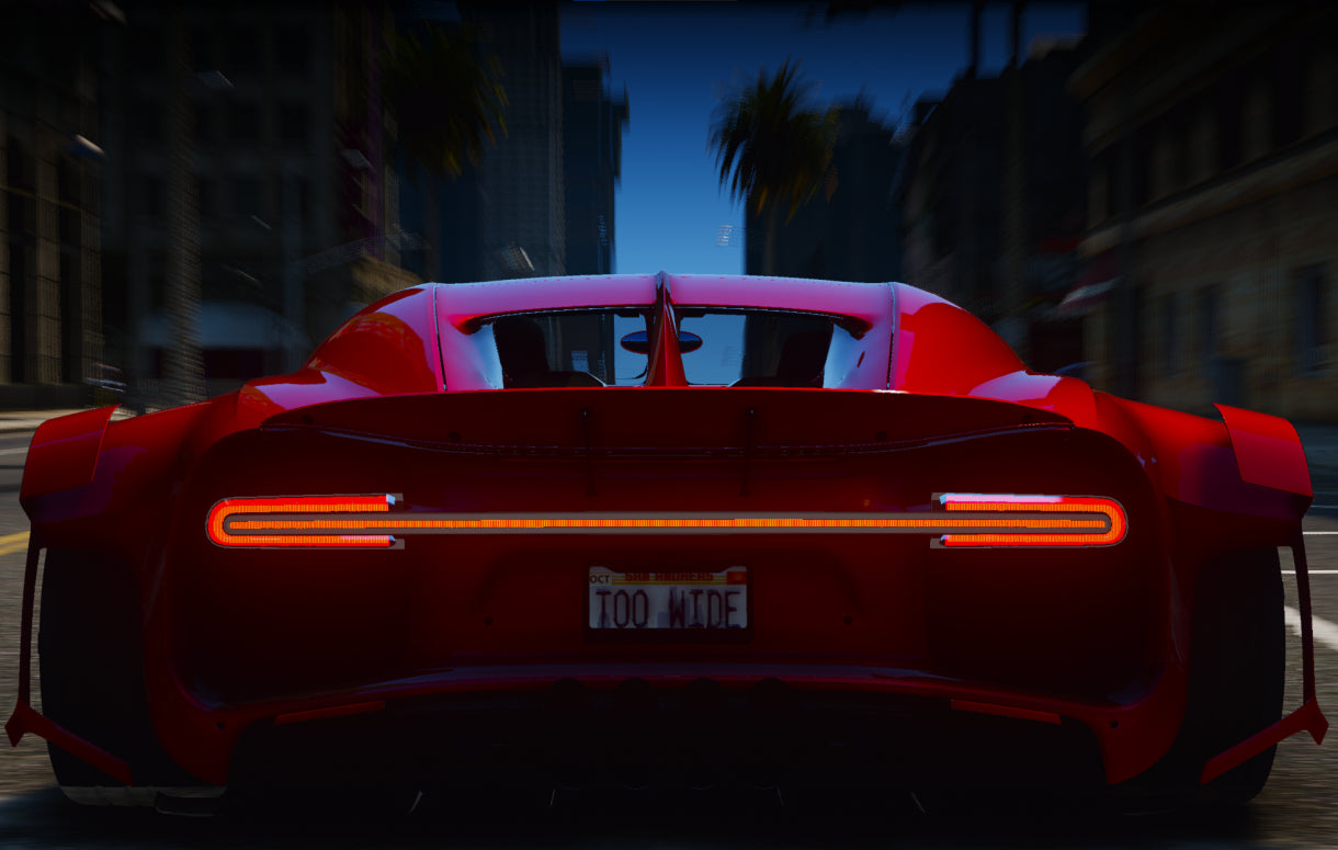 Bugatti Chiron Widebody Unbound Edition