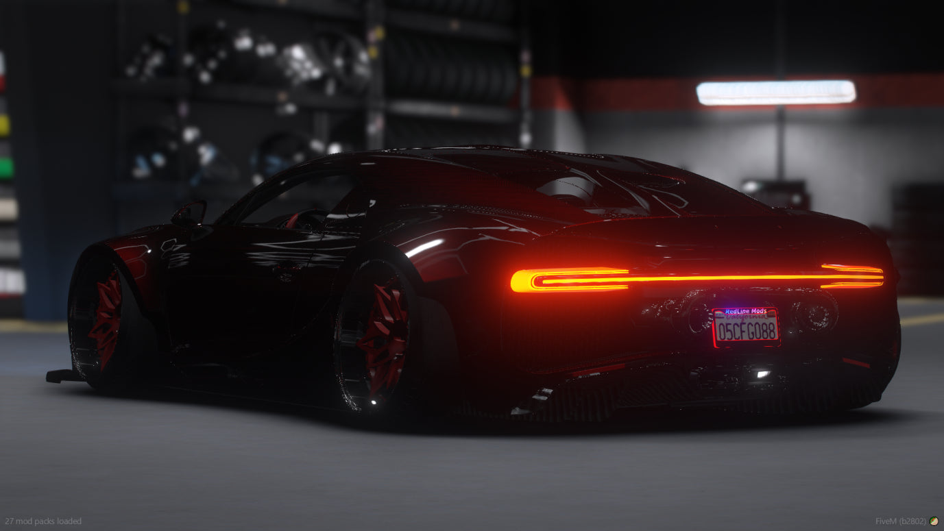 Bugatti Chiron Widebody Carbon Widebody Erych Twin Turbo Edition