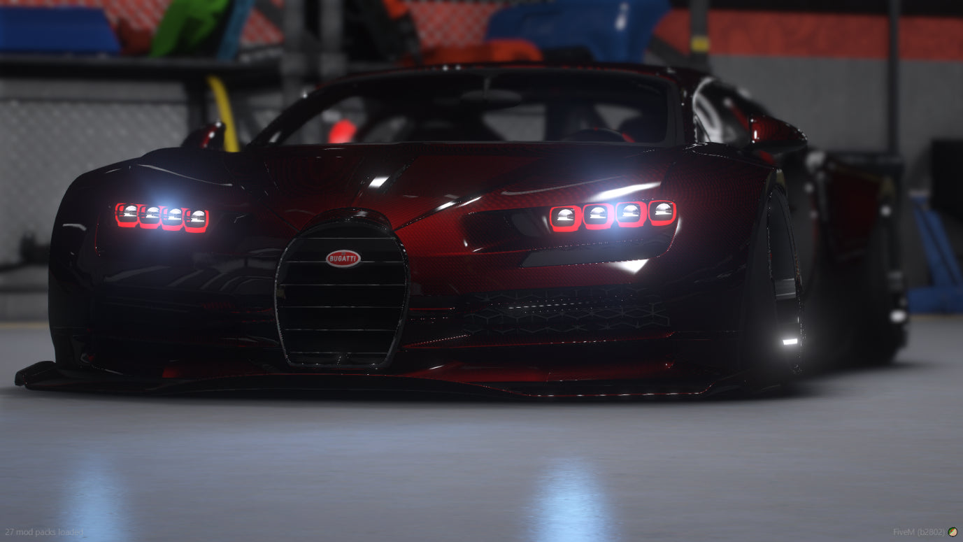 Bugatti Chiron Widebody Carbon Widebody Erych Twin Turbo Edition