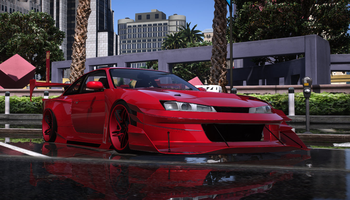 Nissan Silvia S14K Time Attack