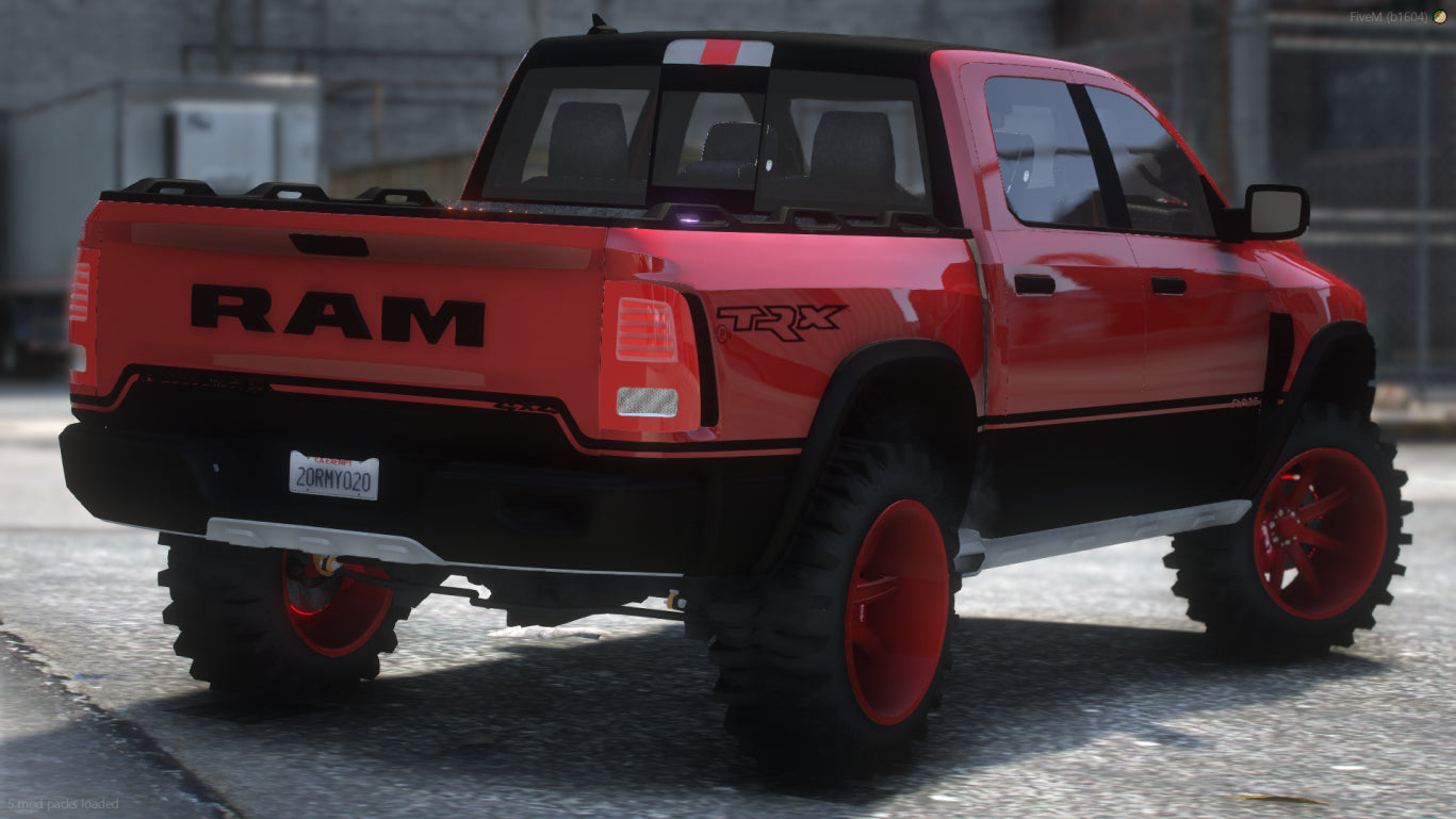 Dodge Ram TRX With Speakers