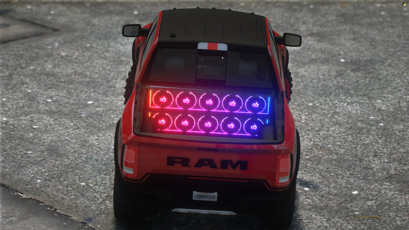 Dodge Ram TRX With Speakers